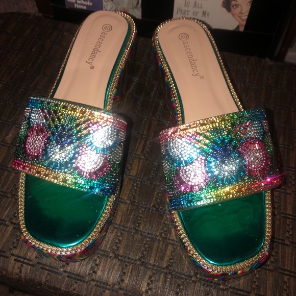 Psychedelic Slide sandals - Picture 2 of 5